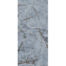Del Conca Premiere LXPM02R HPM 02 Onice Azzurro Ret keramisch graniet 120x278 cm, Italië, marmerlook - foto 1 - foto 1