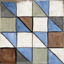 Del Conca Sorrentina С000564487 20SN00FUA_Furore 20x20 porcelænsflise 20x20 cm, Italien, imitation af hydraulisk flise - foto 1 - foto 1