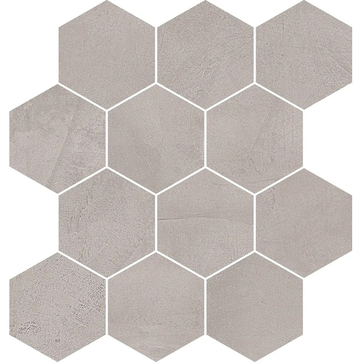 Del Conca Timeline С000481908 G3TL05ES_Esagoni Htl5 Grey 30x34 Mosaic 30x34 cm, Italy, concrete look - photo 1 Del Conca Timeline С000481908 G3TL05ES_Esagoni Htl5 Grey 30x34 Mosaic 30x34 cm, Italy, concrete look - photo 1