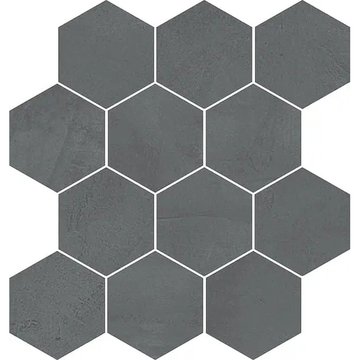 Del Conca Timeline С000544084 G3TL02ES_Htl2 Nightfall_Esagoni30X34Hard Mosaic 30x34 cm, Italy, concrete look - photo 1 Del Conca Timeline С000544084 G3TL02ES_Htl2 Nightfall_Esagoni30X34Hard Mosaic 30x34 cm, Italy, concrete look - photo 1