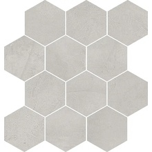 Del Conca Timeline С000631104 G3TL15ES_Esagoni HTL 15 Silver 30x34 Mosaico 30x34 cm, Italia, sotto il calcestruzzo - foto 1 - foto 1