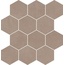 Del Conca Timeline С000481916 G3TL09ES_Esagoni Htl9 Taupe_30x34 Mosaic 30x34 cm, Italy, concrete look - photo 1 Del Conca Timeline С000481916 G3TL09ES_Esagoni Htl9 Taupe_30x34 Mosaic 30x34 cm, Italy, concrete look - photo 1