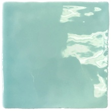 Dreamtile Handmade H.M Aqua glossy wall tile 10x10 cm, Spain - photo 1 - photo 1