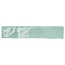 Dreamtile Handmade H.M Aqua glossy wall tile 5x25 cm, Spain - photo 1 - photo 1