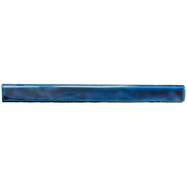 Dreamtile Handmade BN BLUE CASTILLE glossy bullnose Reuna 2,5x30 cm, Espanja - kuva 1 Dreamtile Handmade BN BLUE CASTILLE glossy bullnose Reuna 2,5x30 cm, Espanja - kuva 1