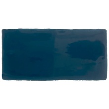Dreamtile Handmade H.M Blue Indigo glossy wall tile 7,5x15 cm, Spain - photo 1 - photo 1