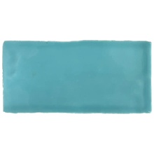 Dreamtile Handmade H.M Blue Tourquise glossy wall tile 7,5x15 cm, Spain - photo 1 - photo 1
