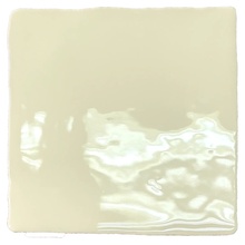 Dreamtile Handmade H.M Cream glossy wall tile 10x10 cm, Spain - photo 1 - photo 1