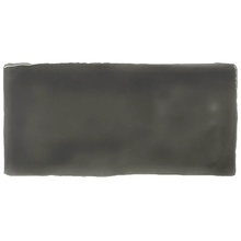 Dreamtile Handmade H.M Dark Grey glossy wall tile 7,5x15 cm, Spain - photo 1 - photo 1