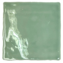 Dreamtile Handmade H.M Green glossy wall tile 10x10 cm, Spain - photo 1 - photo 1