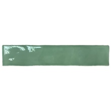 Dreamtile Handmade H.M Green glossy wall tile 5x25 cm, Spain - photo 1 - photo 1