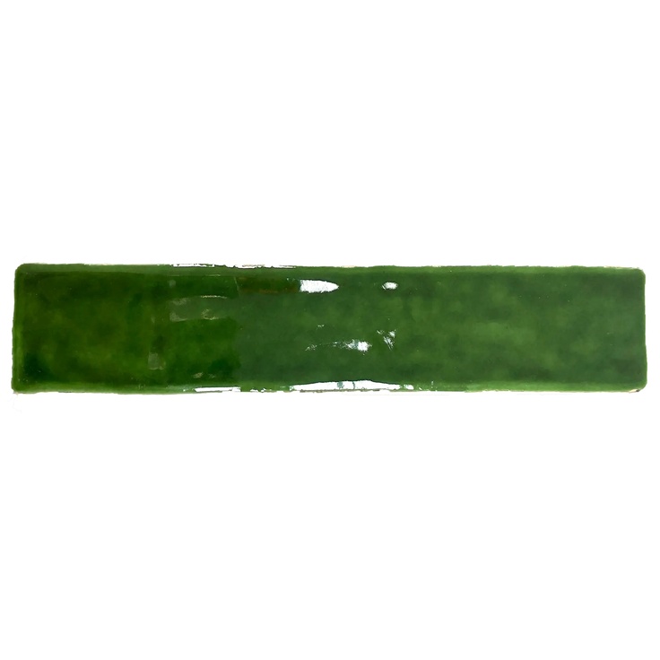 Dreamtile Handmade H.M G.Emerald glossy wall tile 5x25 cm, Spain - photo 1 Dreamtile Handmade H.M G.Emerald glossy wall tile 5x25 cm, Spain - photo 1