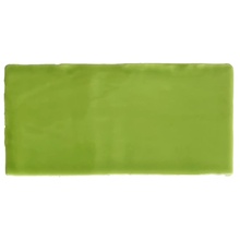 Dreamtile Handmade H.M Happy Green glossy wall tile 7,5x15 cm, Spain - photo 1 - photo 1