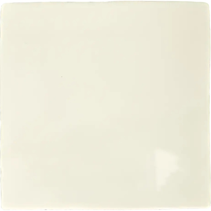 Dreamtile Handmade H.M Ivory glossy wall tile 13x13 cm, Spain - photo 1 Dreamtile Handmade H.M Ivory glossy wall tile 13x13 cm, Spain - photo 1