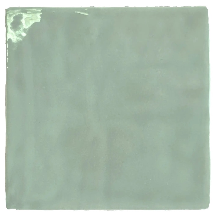 Dreamtile Handmade H.M Light Green glossy wall tile 13x13 cm, Spain - photo 1 Dreamtile Handmade H.M Light Green glossy wall tile 13x13 cm, Spain - photo 1