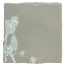 Dreamtile Handmade H.M Light Grey glossy wall tile 10x10 cm, Spain - photo 1 - photo 1