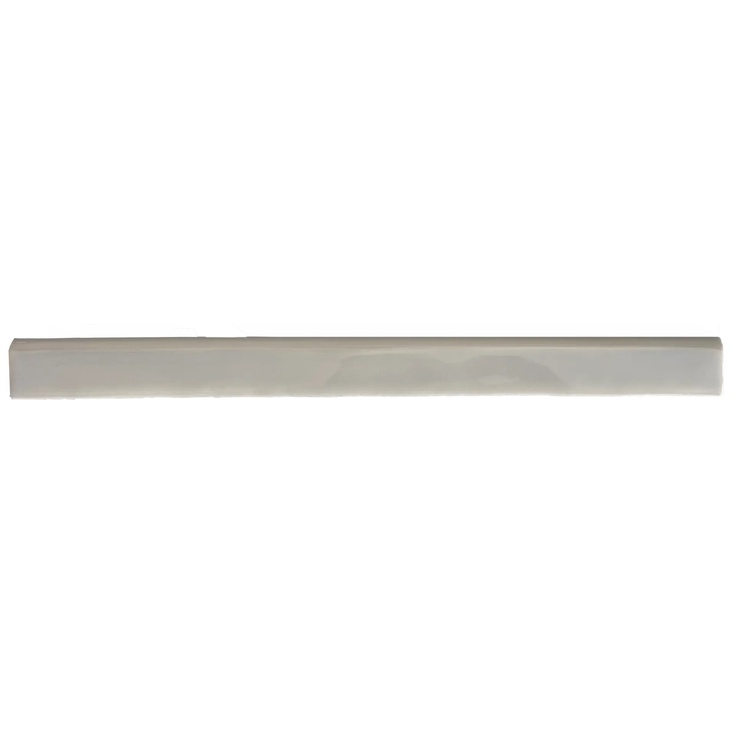 Dreamtile Handmade BN LIGHT GREY glossy bullnose kantsten 2,5x30 cm, Spanien - foto 1 Dreamtile Handmade BN LIGHT GREY glossy bullnose kantsten 2,5x30 cm, Spanien - foto 1