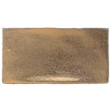 Dreamtile Handmade H.M Metallic Gold wall tile 7,5x15 cm, Spain, crackle - photo 1 - photo 1