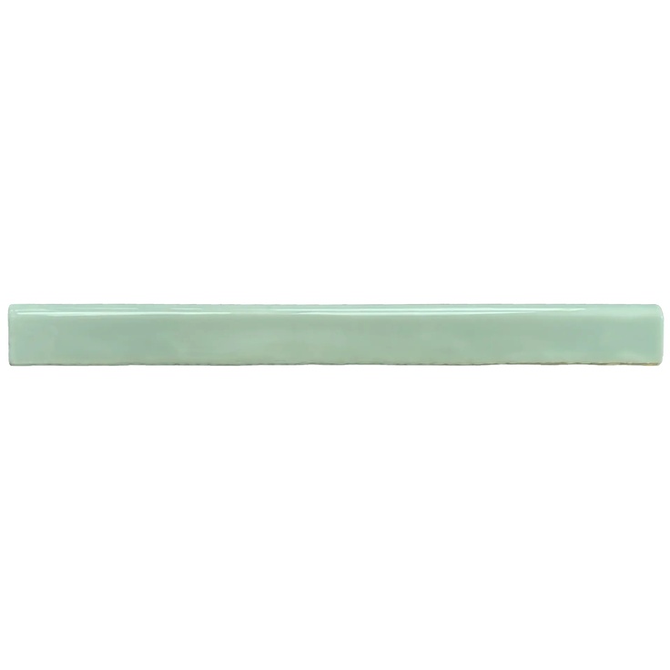 Dreamtile Handmade BN MINT glossy bullnose Obrubník 2,5x30 cm, Španělsko - fotografie 1 Dreamtile Handmade BN MINT glossy bullnose Obrubník 2,5x30 cm, Španělsko - fotografie 1