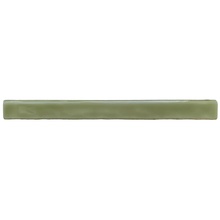 Dreamtile Handmade BN OLIVE GREEN glossy bullnose Border 2,5x30 cm, Spain - photo 1 - photo 1