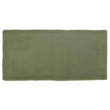 Dreamtile Handmade H.M Olive Green wall tile 7,5x15 cm, Spain - photo 1 - photo 1