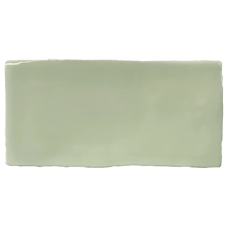 Dreamtile Handmade H.M Pistacho glossy stěnová dlaždice 7,5x15 cm, Španělsko - fotografie 1 Dreamtile Handmade H.M Pistacho glossy stěnová dlaždice 7,5x15 cm, Španělsko - fotografie 1