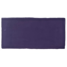 Dreamtile Handmade H.M Purple glossy wall tile 7,5x15 cm, Spain - photo 1 - photo 1