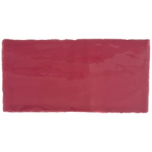 Dreamtile Handmade H.M Red Hot Pink glossy wall tile 7,5x15 cm, Spain - photo 1 - photo 1