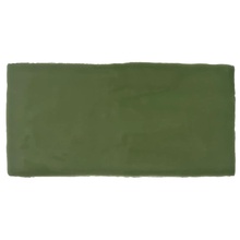 Dreamtile Handmade H.M Sea Green glossy wall tile 7,5x15 cm, Spain - photo 1 - photo 1