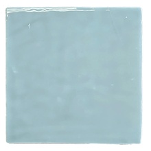 Dreamtile Handmade H.M Sky Blue glossy wall tile 13x13 cm, Spain - photo 1 - photo 1