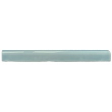 Dreamtile Handmade BN SKY BLUE glossy bullnose Border 2,5x30 cm, Spain - photo 1 - photo 1