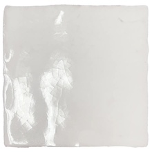 Dreamtile Handmade H.M White Crakle glossy wall tile 10x10 cm, Spain, crackle - photo 1 - photo 1