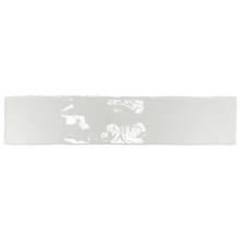 Dreamtile Handmade H.M White glossy wall tile 5x25 cm, Spain - photo 1 - photo 1