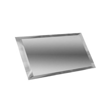 ДСТ Зеркальная плитка ПЗС1-02 серебряная  с фацетом 10мм Wandfliese 12x48 cm, Russland, metalloptik - Foto 1 - Foto 1