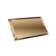 ДСТ Зеркальная плитка ПЗБ1-02 бронзовая с фацетом 10мм Wandfliese 12x48 cm, Russland, metalloptik - Foto 1 - Foto 1