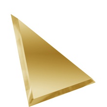 ДСТ Зеркальная плитка ТЗЗ1-04 Треугольная  золотая Wandfliese 30x30 cm, Russland, metalloptik - Foto 1 - Foto 1