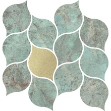 Dune Amazonite 188718 Mosaico Leaves 28,9*27,3 Mosaïque 27,3x28,9 cm, Espagne, amazonite - photo 1 - photo 1