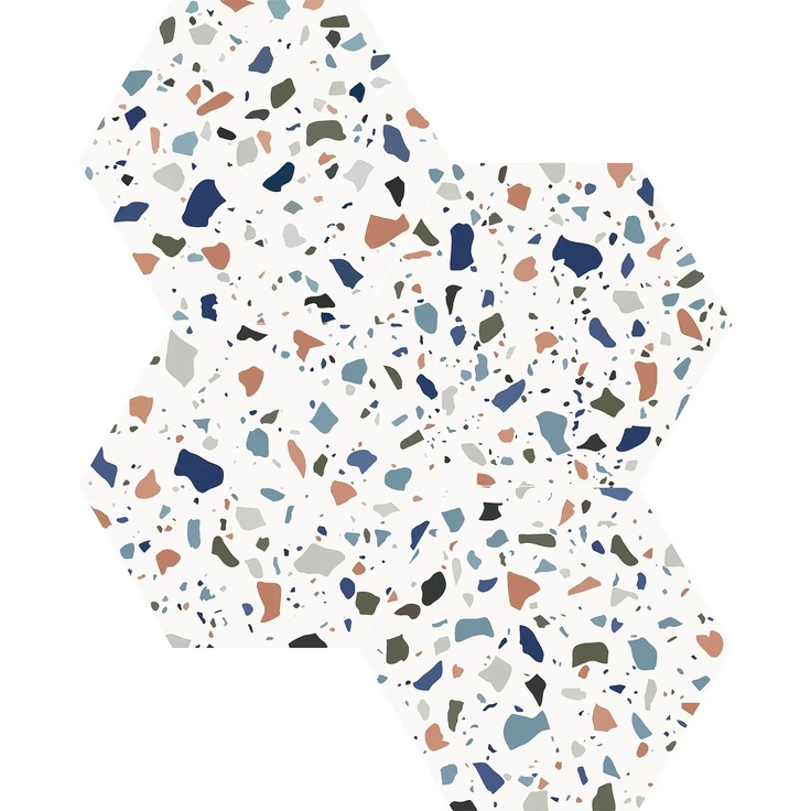 Dune Chicago 188338 Terrazo 21,5*25 keramisk granitt 21,5x25 cm, Spania, terrazzo - foto 1 Dune Chicago 188338 Terrazo 21,5*25 keramisk granitt 21,5x25 cm, Spania, terrazzo - foto 1