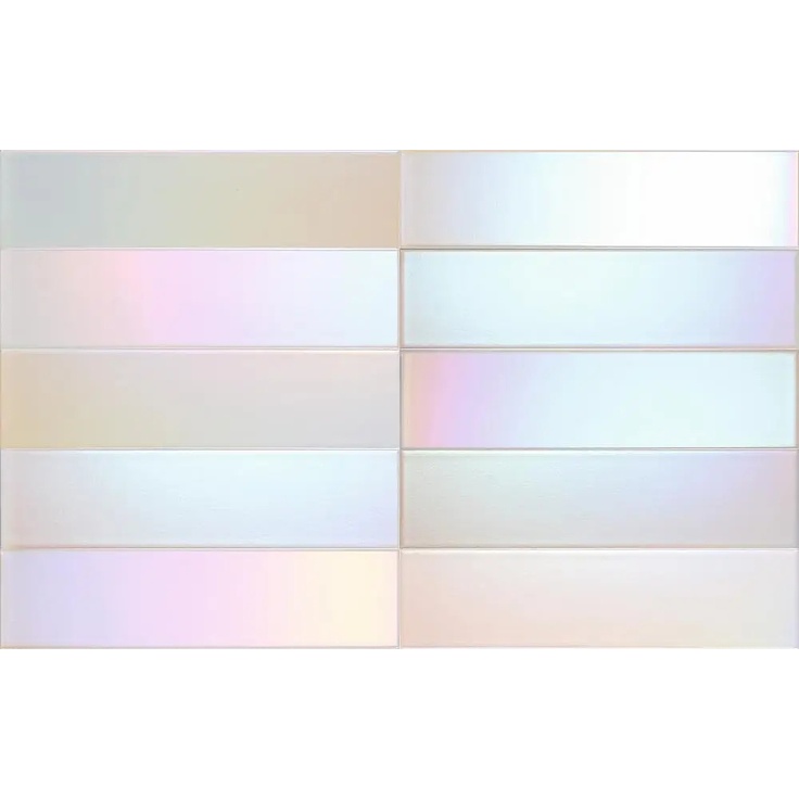 Dune Flat Deluxe 188213N Iris Satin 7,5*30 Décor 7,5x30 cm, Espagne, nacré - photo 1 Dune Flat Deluxe 188213N Iris Satin 7,5*30 Décor 7,5x30 cm, Espagne, nacré - photo 1