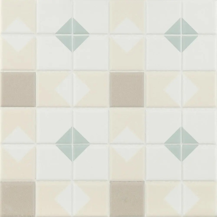 Dune Mintons 188698N Catalina 20*20 Mosaico 20x20 cm, España, imitación de azulejos hidráulicos - foto 1 Dune Mintons 188698N Catalina 20*20 Mosaico 20x20 cm, España, imitación de azulejos hidráulicos - foto 1