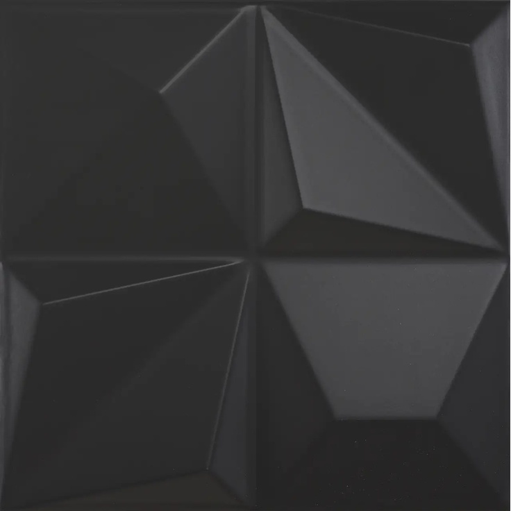 Dune Shapes 187347 Multishapes Black 25*25 wall tile 25x25 cm, Spain - photo 1 Dune Shapes 187347 Multishapes Black 25*25 wall tile 25x25 cm, Spain - photo 1