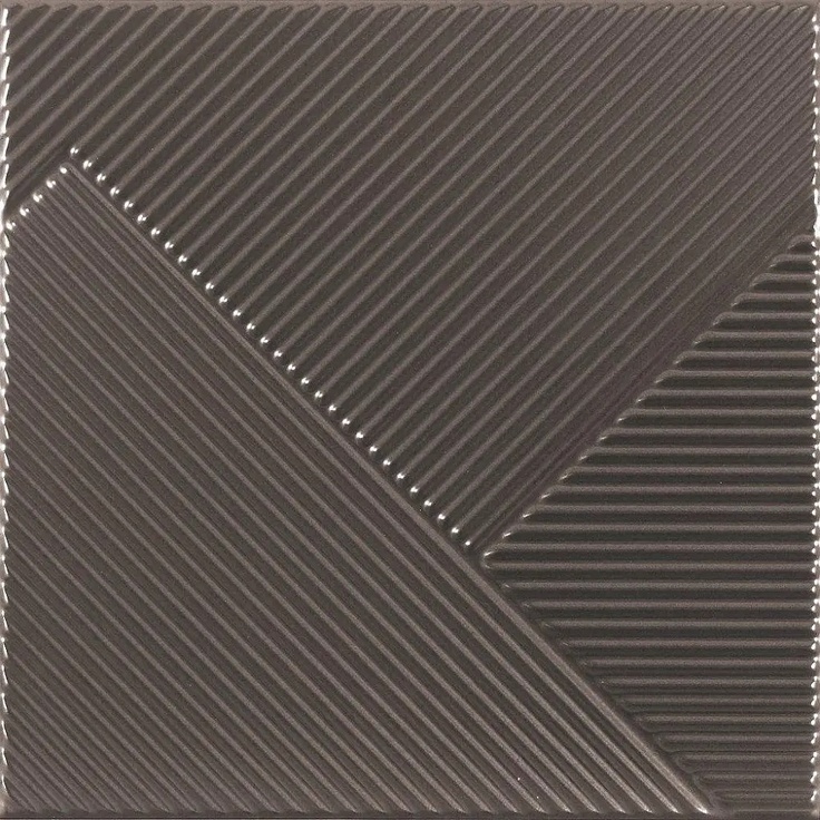 Dune Stripes 187559 Mix Mercury 25*25 stěnová dlaždice 25x25 cm, Španělsko, vzhled kovu - fotografie 1 Dune Stripes 187559 Mix Mercury 25*25 stěnová dlaždice 25x25 cm, Španělsko, vzhled kovu - fotografie 1