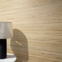 Edimax Astor Groove 20x120, glazed porcelain stoneware, Italy, wood look - interior photo 1 - photo 3