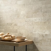Edimax Astor Manor 6x30, glazed porcelain stoneware, Italy, limestone - interior photo 1 - 2 Edimax Astor Manor 6x30, glazed porcelain stoneware, Italy, limestone - interior photo 1 - photo 2