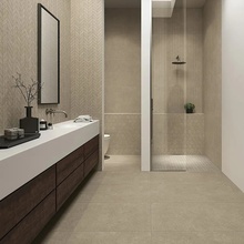 Edimax Astor MyTime 10x60, glazed porcelain stoneware, Italy, concrete - interior photo 1 - photo 4