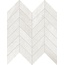 Edimax Astor Nuances С000612032 NI01_MOSAICO_CHEVRON_WHITE Mosaic 30x31 cm, Italy, slate (andesite) - photo 1