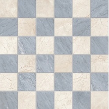 Edimax Astor Reve С000619606 NQ55_BEIGE - GRIS mosaico chess 5x5 Mosaico 30x30 cm, Itália, outros tipos de mármore - foto 1 - foto 1