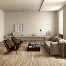 Edimax Astor Shizen 7,5x60, glazed porcelain stoneware, Italy, wood look - interior photo 1 - 2 Edimax Astor Shizen 7,5x60, glazed porcelain stoneware, Italy, wood look - interior photo 1 - photo 2