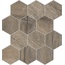 Edimax Astor Shizen С000578379 NC66_MosaicoEsaK96Cenere29,5x34 Mozaika 29,5x34 cm, Itálie, dřevo - fotografie 1