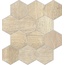 Edimax Astor W3 С000559112 NC01_PatinAlmondMosaicoEsaK96_29,5*34 Mozaika 29,5x34 cm, Itálie, dřevo - fotografie 1